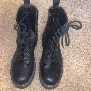 Black Combat Boots